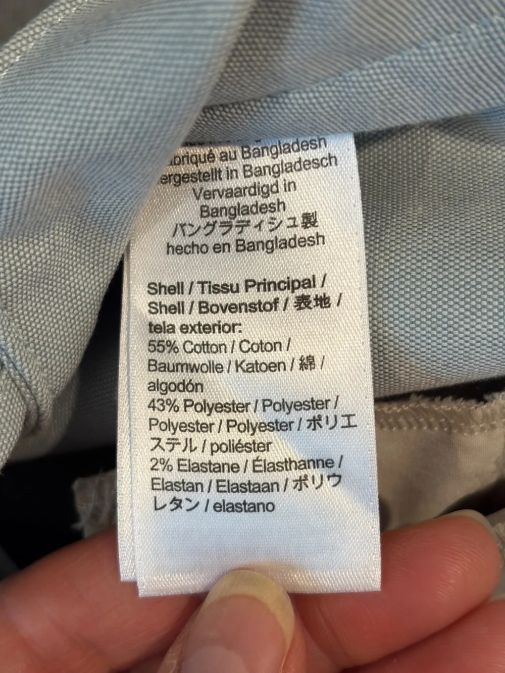 J. Crew light blue